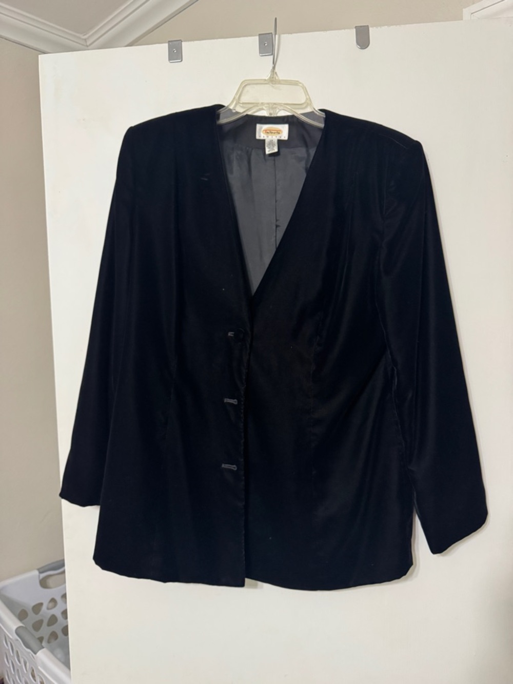 Black Velvet Blazer Jacket
